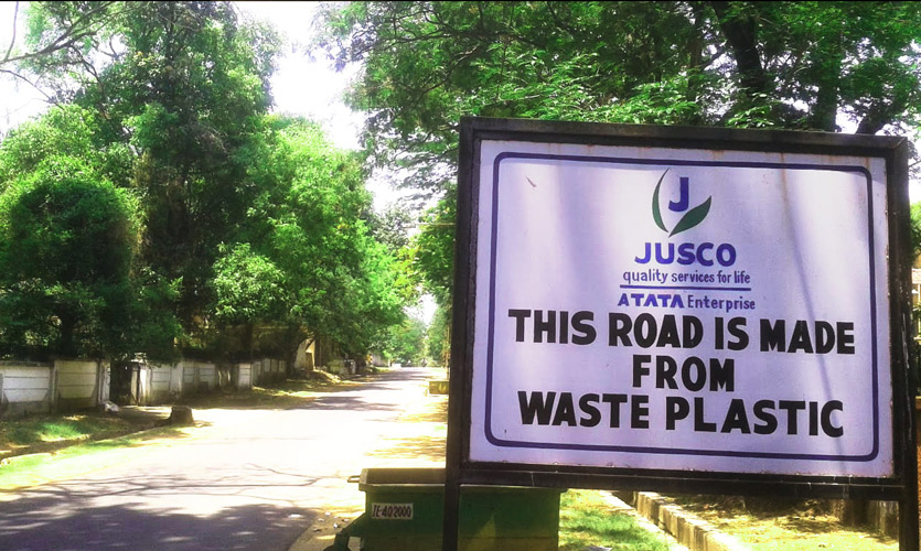 Can Roads Made With Recycled Plastic Help Reduce Pollution?
