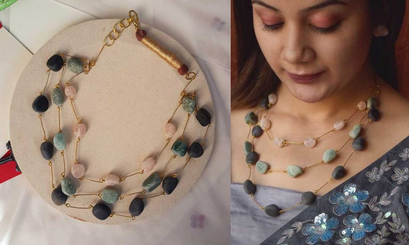 My Meera Store Uses Natural Stones For Each Piece Of Jewellery