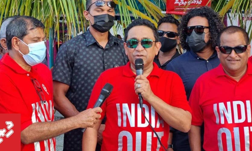 Maldives: 'India Out' Campaign Intensifies With Yameen's Backing