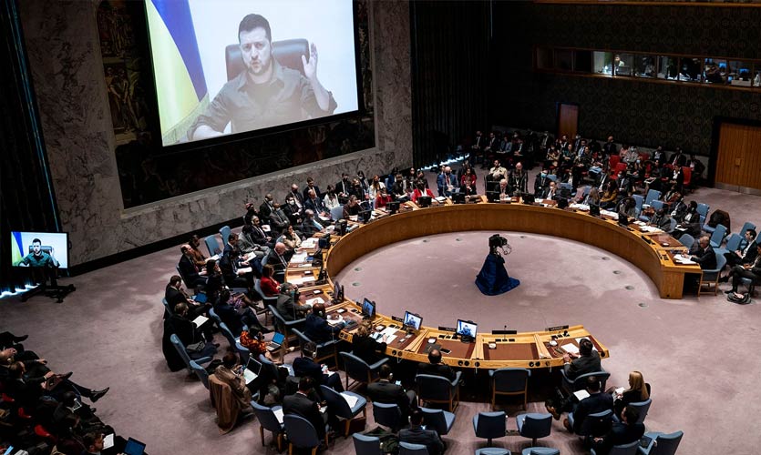 Ukraine: Zelenskyy Asks The UN To "Dissolve"; India Supports Independent Probe Into Mass Killings In Bucha
