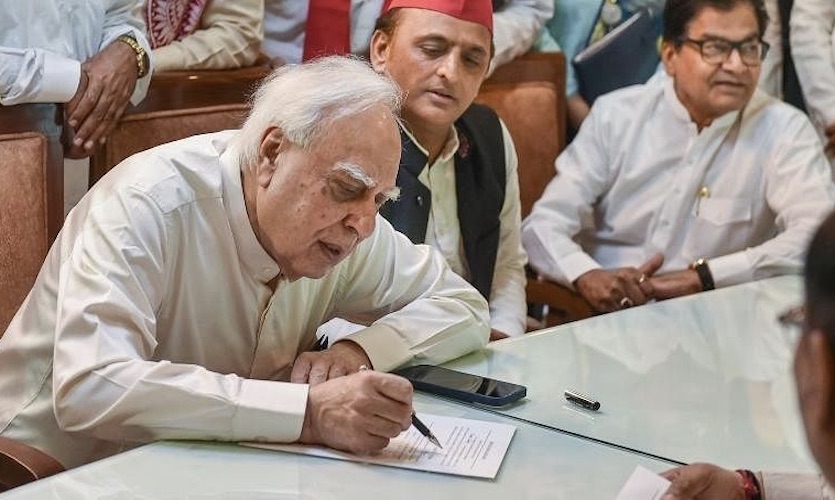 Kapil Sibal Renounces Congress, Files Rajya Sabha Nomination With Akhilesh's Assistance