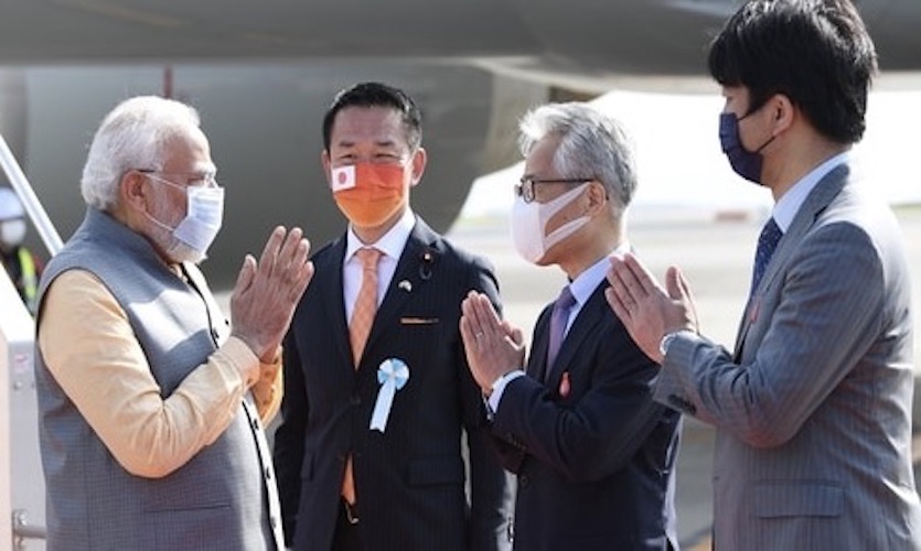 PM Modi Arrives In Japan For Quad Summit; Launch Of Indo-Pacific Economic Framework