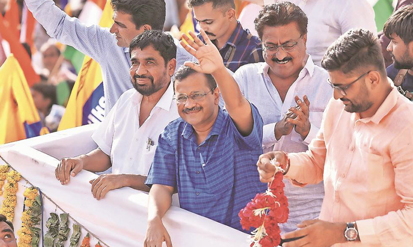 Kejriwal Calls AAP The ‘Only Cure For BJP’ In Gujarat