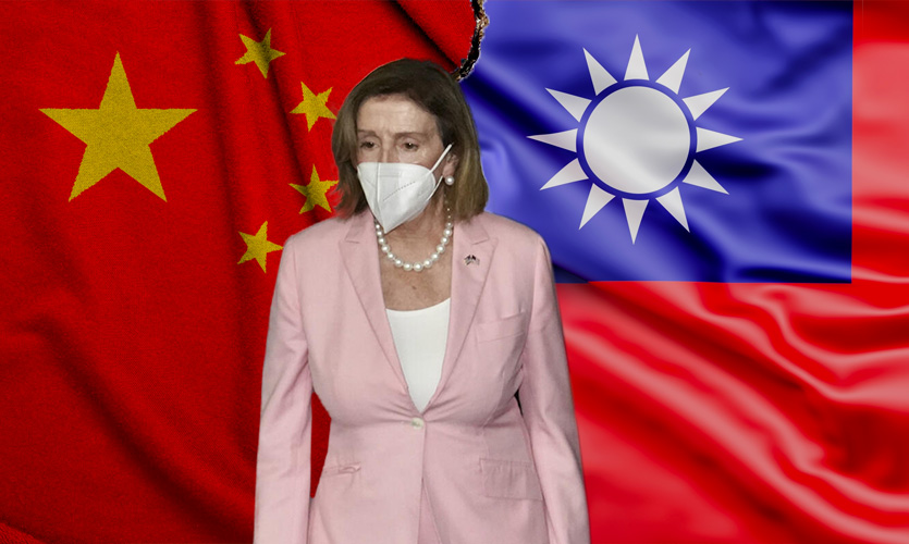 More Than 20 Chinese Fighter Jets Enter Taiwan's Air Defence Zone As Nancy Pelosi Touches Down in Taipei
