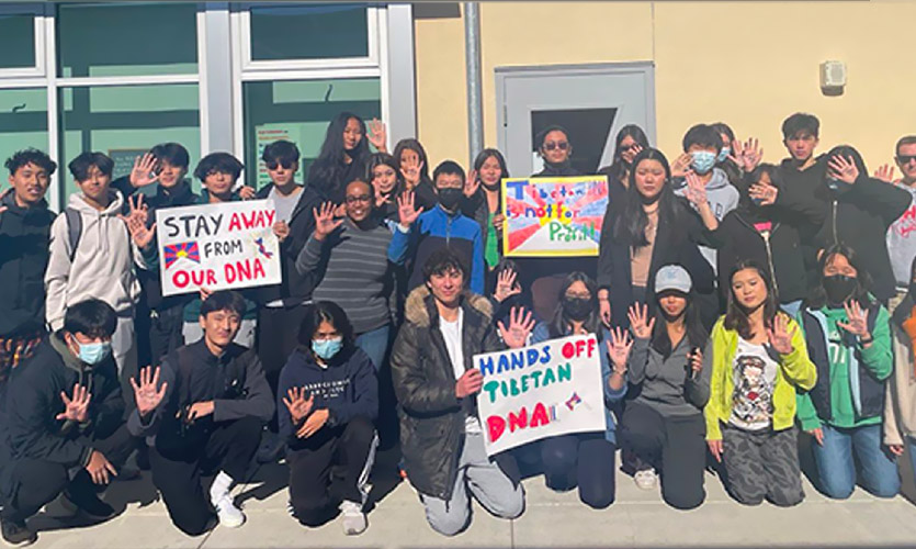 Tibetan Students Protest US Company's Bulk DNA Collection Efforts In Tibet