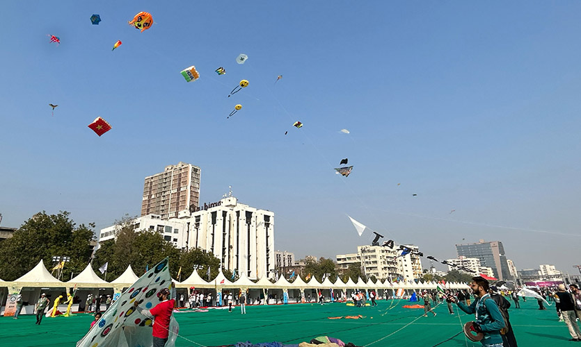 Uttarayan 2023: Ahmedabad International Kite Festival Displays A Vibrant Gujarat